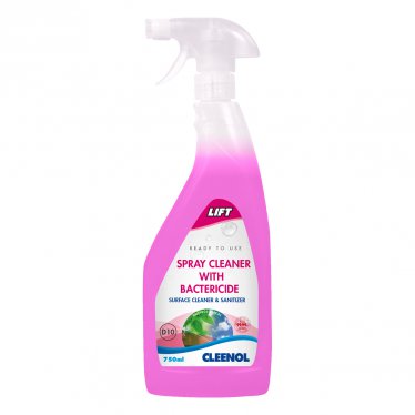 Spray Cleaner with Bactericide, Envirological, Lift, 750ml